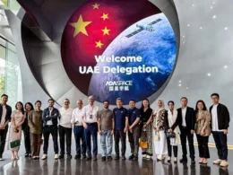 A UAE economic and trade delegation visited National Star Aerospace to discuss cooperation
